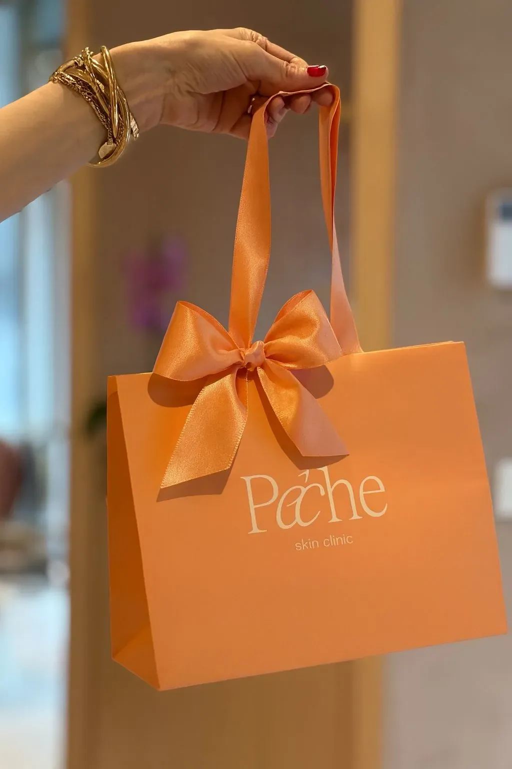 Peche gift card bag
