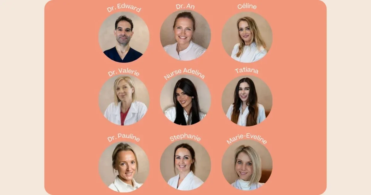 Peche skin clinic team antwerpen