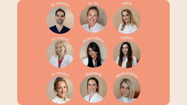 Peche skin clinic team antwerpen